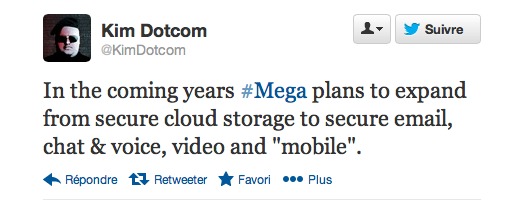 MEGA - Kim Dotcom veut sécuriser nos mails, chat, voix, vidéo et mobiles