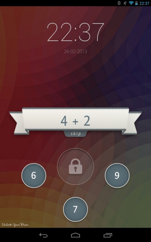 UnlockYourBrain - L'application mobile qui stimule le cerveau