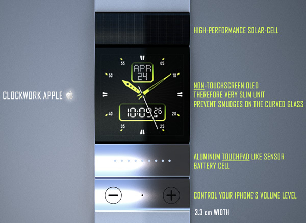 Montre Apple iWatch - Un magnifique concept