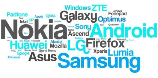 Nokia a été la marque la plus citée sur Twitter pour le MWC 2013 (Top 50)