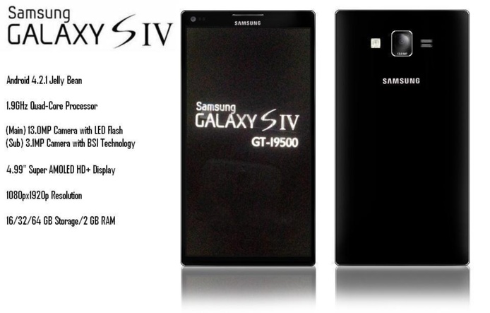 Samsung Galaxy S4 - Des images de concepts réalistes
