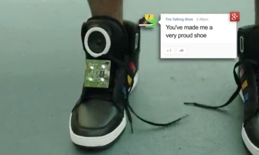 Google invente la chaussure qui parle