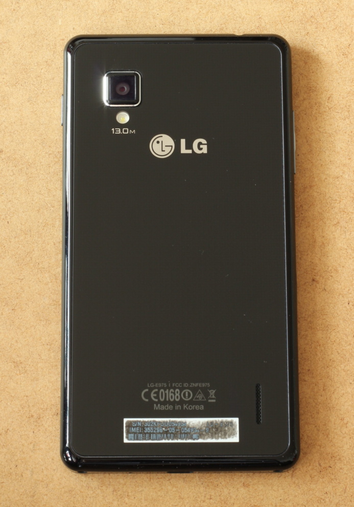 LG - Optimus G - Le test