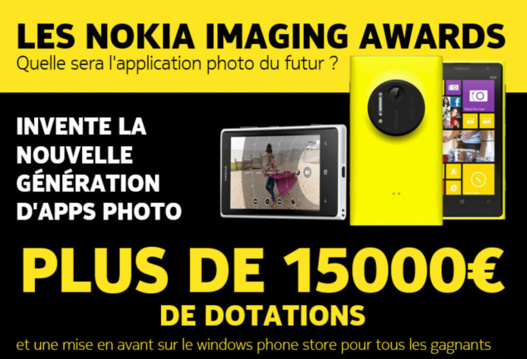 Nokia récompense les meilleures applications photo développées avec son imaging SDK 