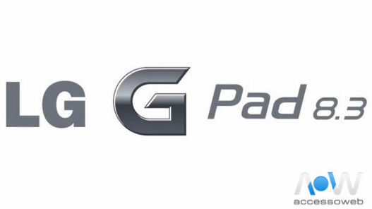 LG - La tablette G PAD 8.3 en France pour Novembre
