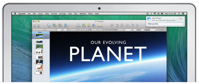 OS X Mavericks disponible gratuitement sur l'Apple Store