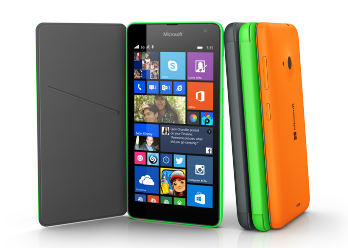Microsoft annonce le premier smartphone post-Nokia: le Lumia 535 Microsoft annonce le premier smartphone post-Nokia: le Lumia 535
