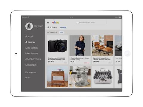 Ebay profite de la période de Noël pour sortir une nouvelle application iPad
