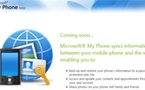 My Phone - Le MobileMe de Microsoft