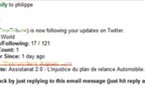 Topify - Gestion des followers Twitter par mail