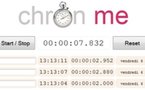 Chron Me - Un chronomètre en ligne