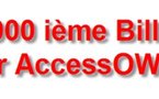 5000 - Chiffre du jour - Merci aux lecteurs d'AccessOWeb