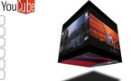 YouCube - Des vidéos Youtube sur un cube en 3D