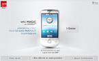 Le HTC Magic SFR en vente le 6 mai 2009 sur SFR en ligne