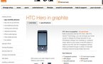 HTC Hero en vente chez Orange UK