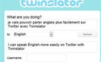 Twinslator - traduisez vos Twit dans la langue que vous souhaitez