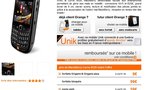 Le Blackberry Curve 8520 à 9 € chez Orange
