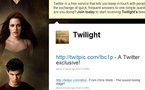 La Twilight mania arrive sur Twitter
