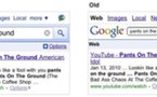 Nouvelle version de Google Search pour mobile