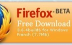 Firefox 3.6.4 disponible au téléchargement