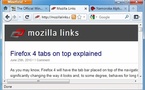 Firefox 4 - les onglets seront en haut