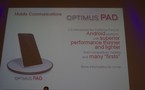 LG Optimus Pad - C'est pour 2011 !