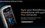 Blackberry Desktop Manager pour Mac - la version 2.0 est disponible