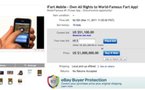 iFart - L'application en vente 1 millions de dollars sur eBay