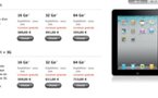 iPad - Les prix en baisse
