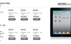 iPad - Apple rembourse 100 $