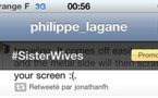 Twitter et les hashtags sponsorisés sur l'iPhone