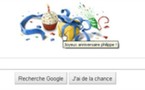 Google me fête mon anniversaire - Merci :)