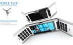 Concept mobile : Triple Flip Cell Phone