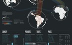 La carte mondiale d'Internet 2011