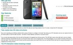 Le nouveau HTC Sensation leaké par Vodafone en images