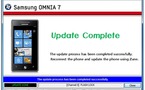 Le problème de mise à jour de l'Omnia 7 corrigé par Samsung