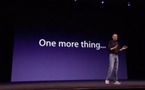 One More Thing - Du rap pour Apple