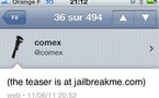 JailbreakMe pour le Jailbreak de l'iPad 2 by Comex