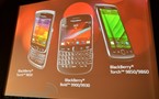 RIM lance officiellement ses Blackberry Torch 9810, 9860 et Bold 9900