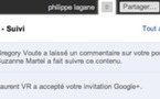 Google + - Une notification lorsqu'une personne accepte une invitation