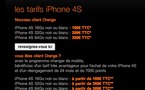 Tarifs Orange iPhone 4S - Mieux vaut être nouveau client