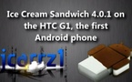 Android Ice Cream Sandwich sur un HTC G1, ça donne quoi ?