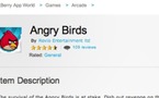 Angry Birds débarque sur Blackberry Playbook