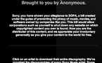 World War Web - Les Anonymous mettent en ligne le catalogue musical de Sony