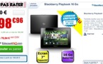 La Blackberry Playbook à 199 € chez CDiscount