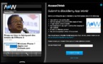 Blackberry App Generator - Créez votre application Blackberry