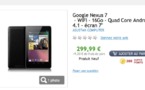 La Google Nexus 7 16 Go à 300 € en France ( maintenant)