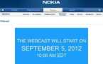 Nokia World en Live ce mercredi 5 septembre à 16h