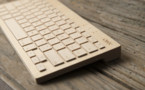 Orée, le clavier high tech en bois massif, made in France
