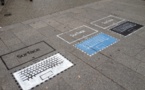 Microsoft fait la promotion de sa tablette Surface sur les trottoirs parisiens